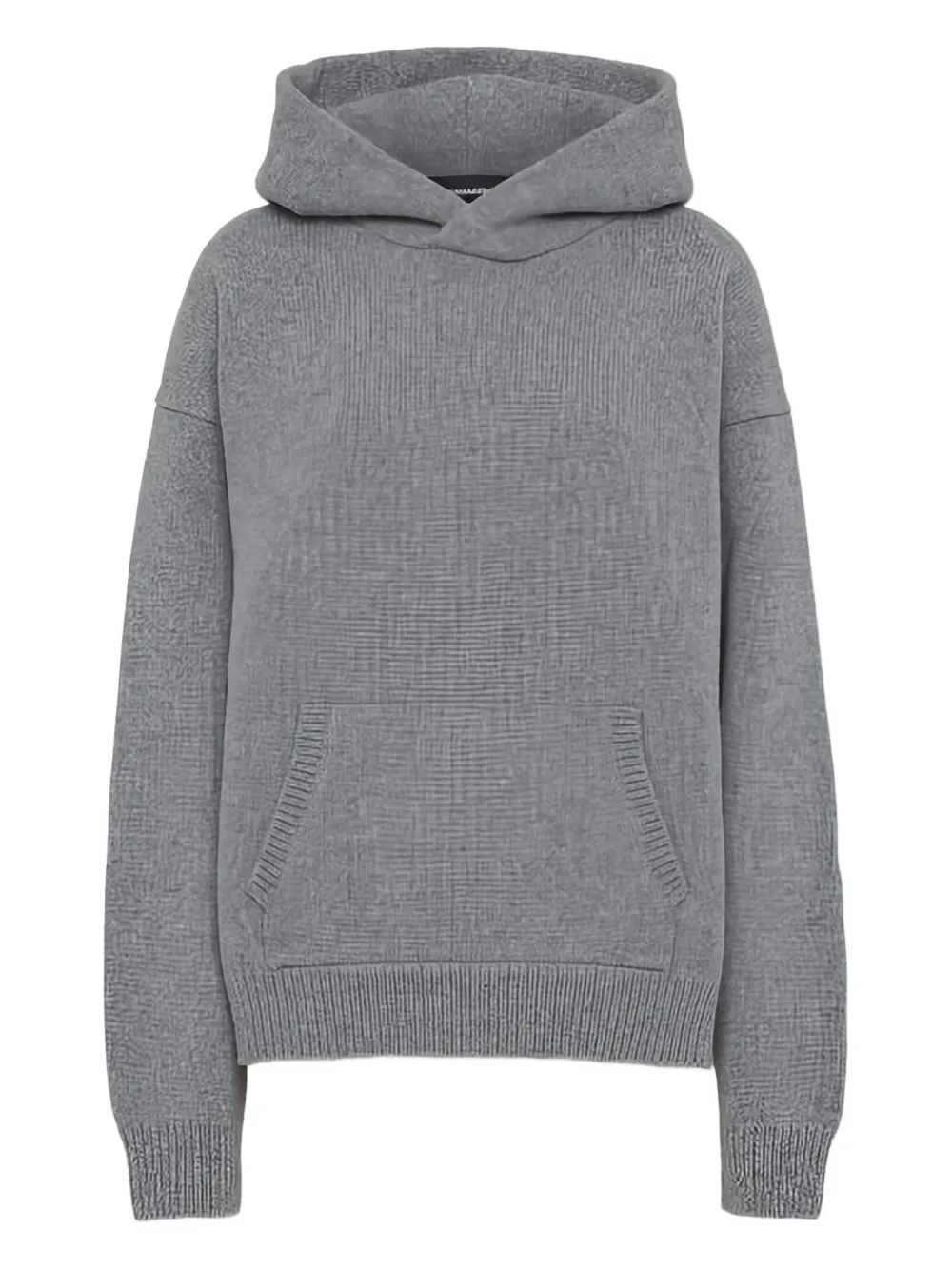 

Свитер с капюшоном и карманом Dsquared2, серый