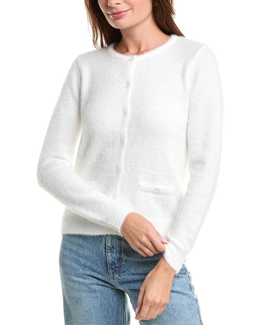 

Nanette Lepore Ворсистый кардиган Nanette Nanette Lepore, белый