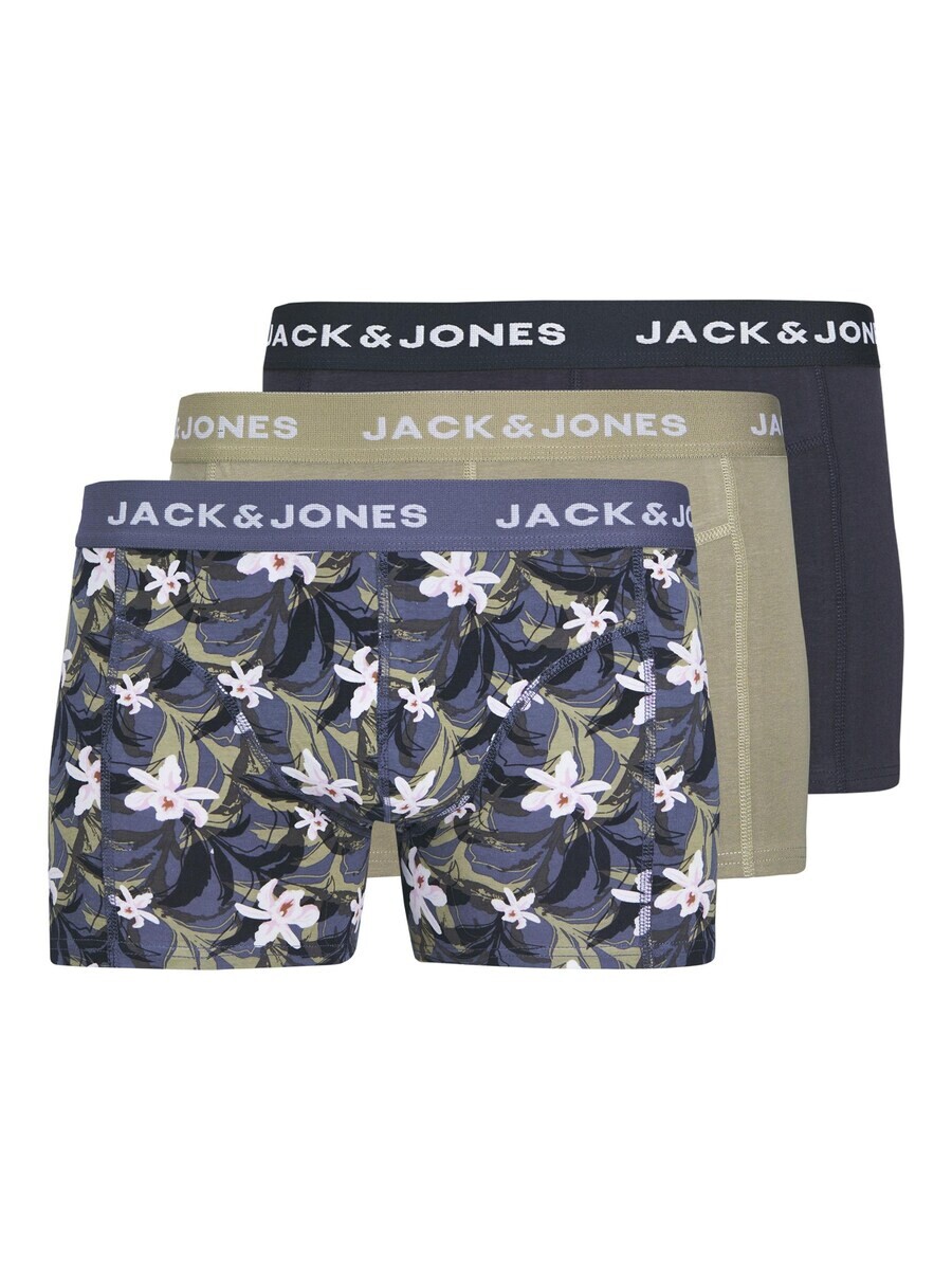 

Боксеры JACK & JONES Boxer shorts JACMASON, морской синий/опал/пастельно-зеленый