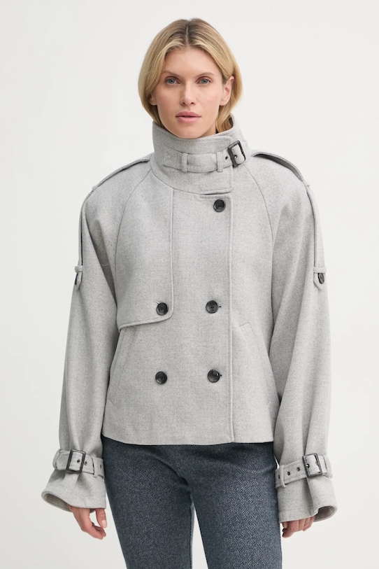 

Куртка с добавлением шерсти Gestuz, серый