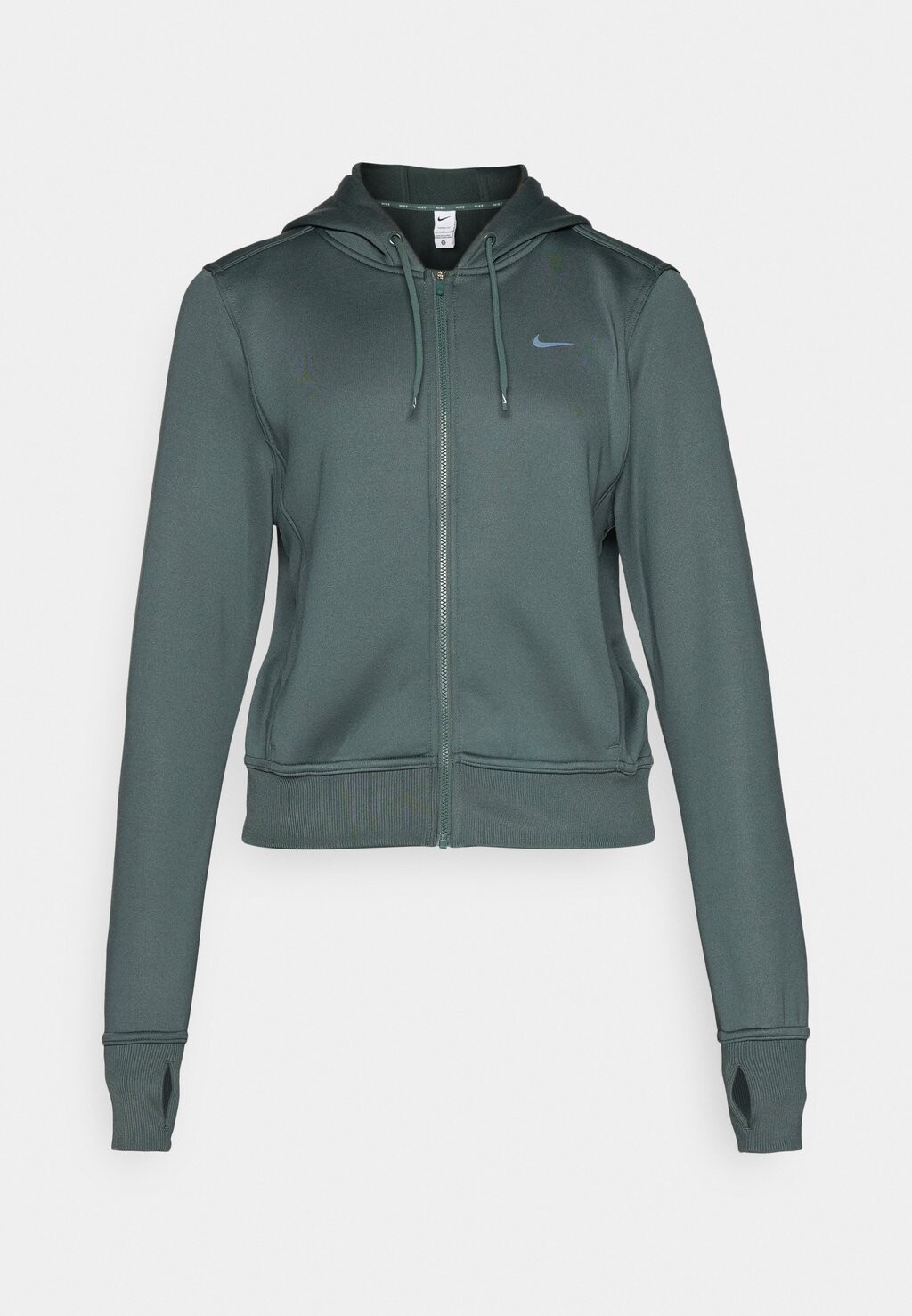 

Толстовка на молнии ONE HOODIE Nike Performance, темно-зеленый