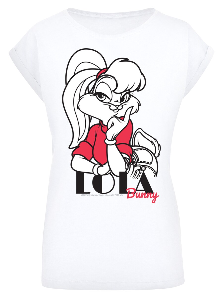 

Рубашка F4NT4STIC Looney Tunes Classic Lola Bunny, белый
