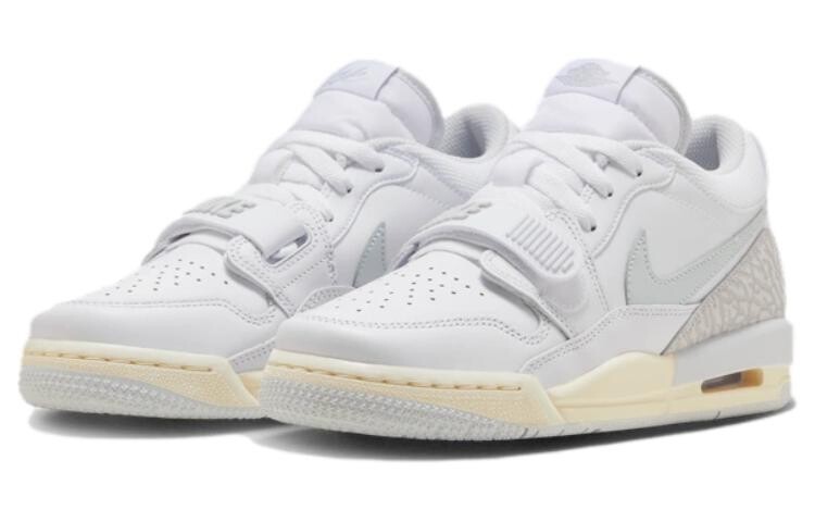 Женские баскетбольные кроссовки Jordan Legacy 312 Vintage, White/Photon Dust/Coconut Milk/Photon Dust/Metallic Silver/White — фото 3