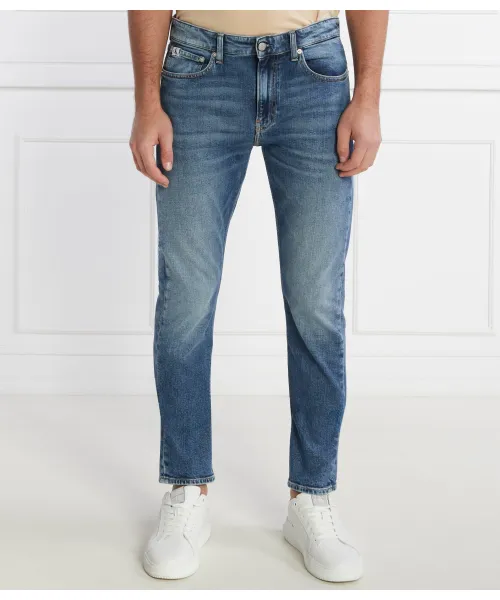 

Узкие джинсы Slim fit Calvin Klein Jeans, синий