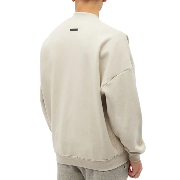 Толстовка eternal fleece crewneck 'cement' Fear Of God, серый — фото 2