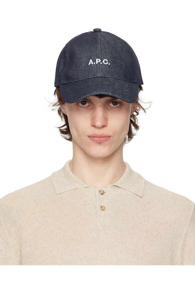 

Бейсболка Charlie A.P.C., индиго