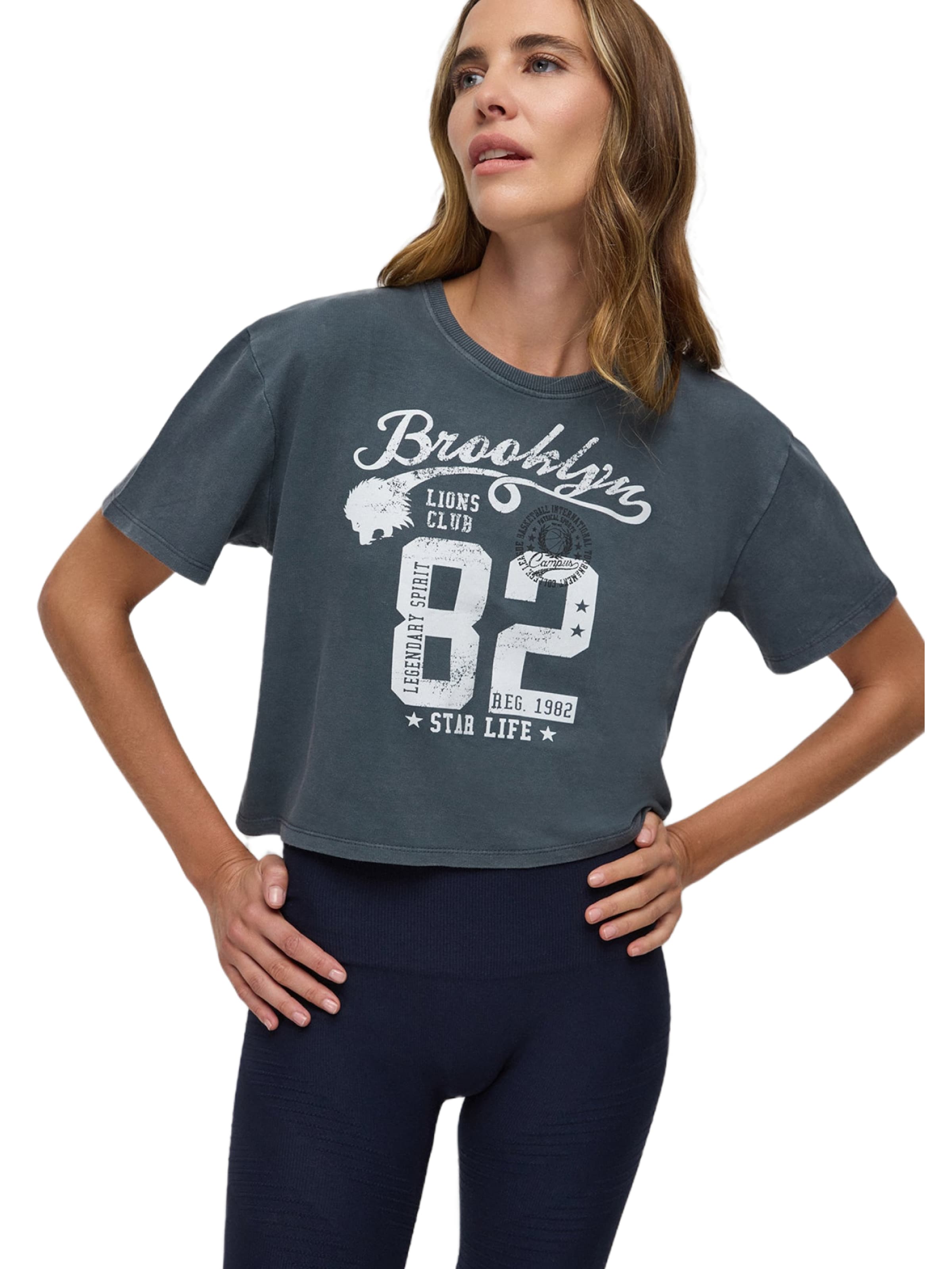 

No Matter What Футболка в цвете базальтовый серый