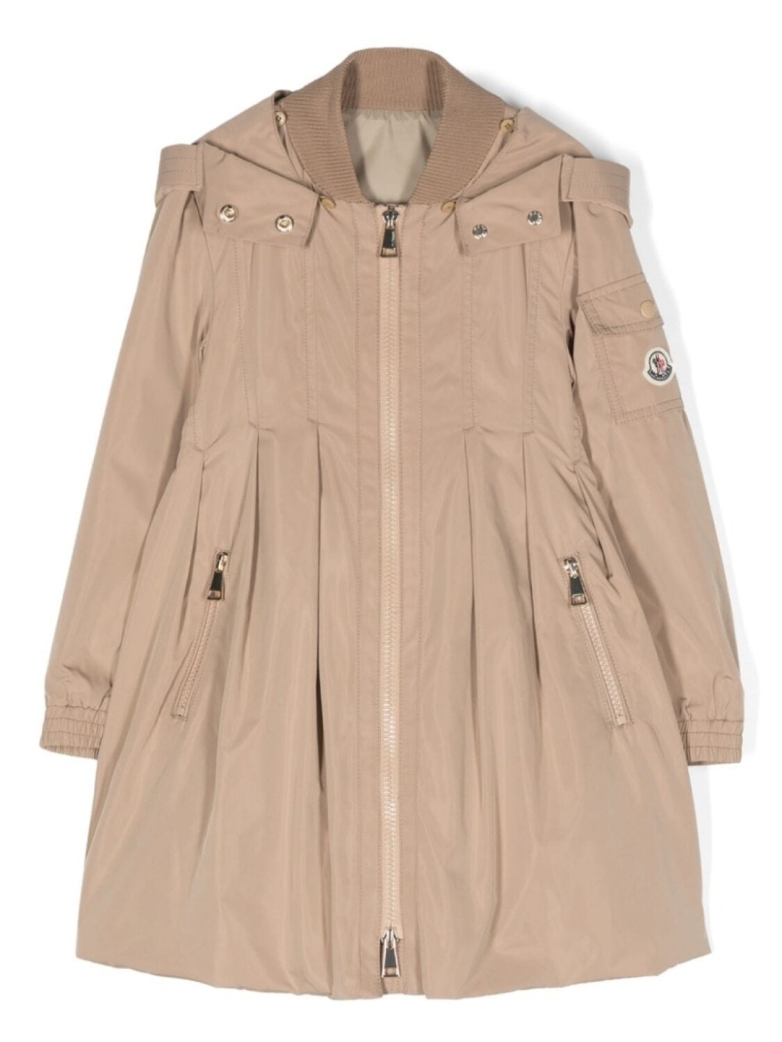 

Moncler Enfant куртка Arild с логотипом, нейтральный цвет