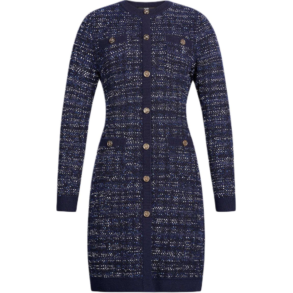 

KARL LAGERFELD / Karl Lagerfeld Jeans Karl Lagerfeld платье с длинными рукавами женское blue