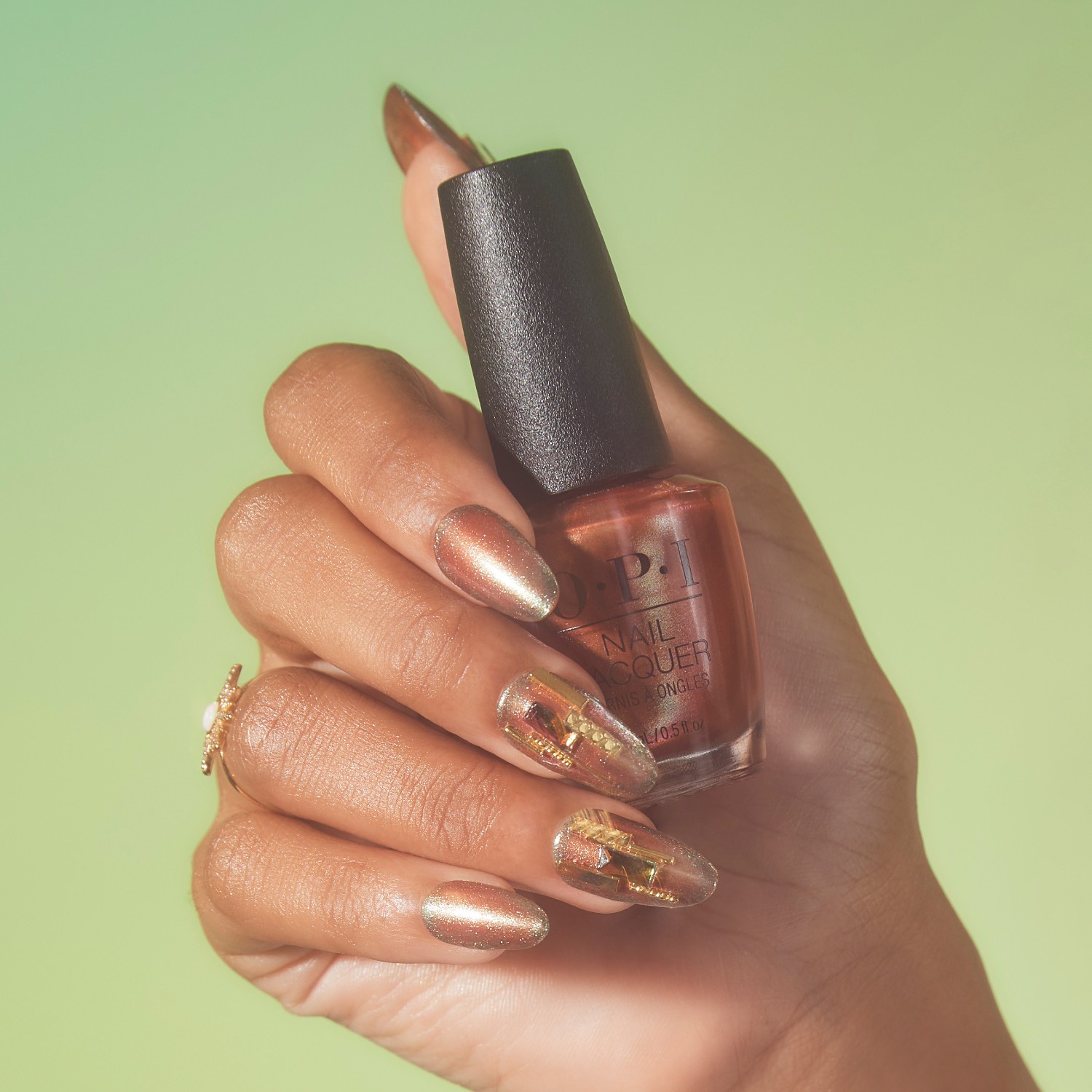 Лак для ногтей hidden prism big zodiac energy nail lacquer Opi, #virgoals, объем 15 мл — фото 2