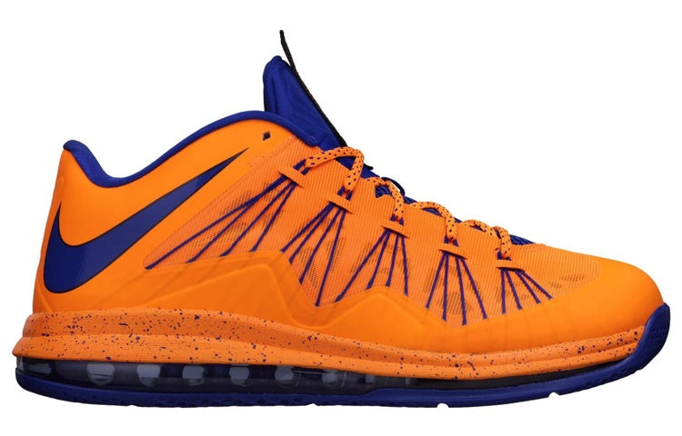 Кроссовки Nike Air Max LeBron 10 Low 'Knicks', оранжевый — фото 2