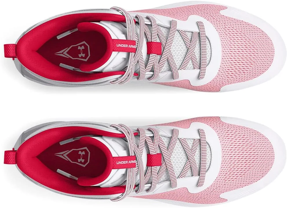 Мужские бутсы для лакросса Under Armour Command Mid Lacrosse Mt TPU, белый — фото 3