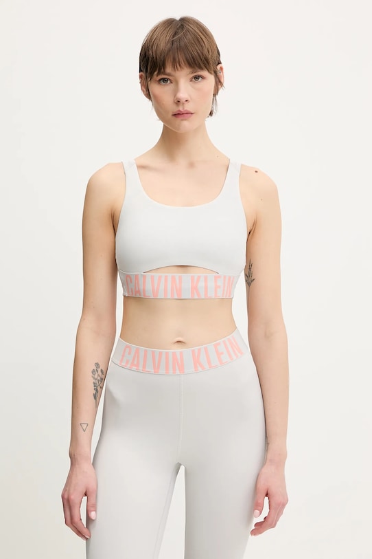 

Спортивный бюстгальтер Calvin Klein Performance, серый