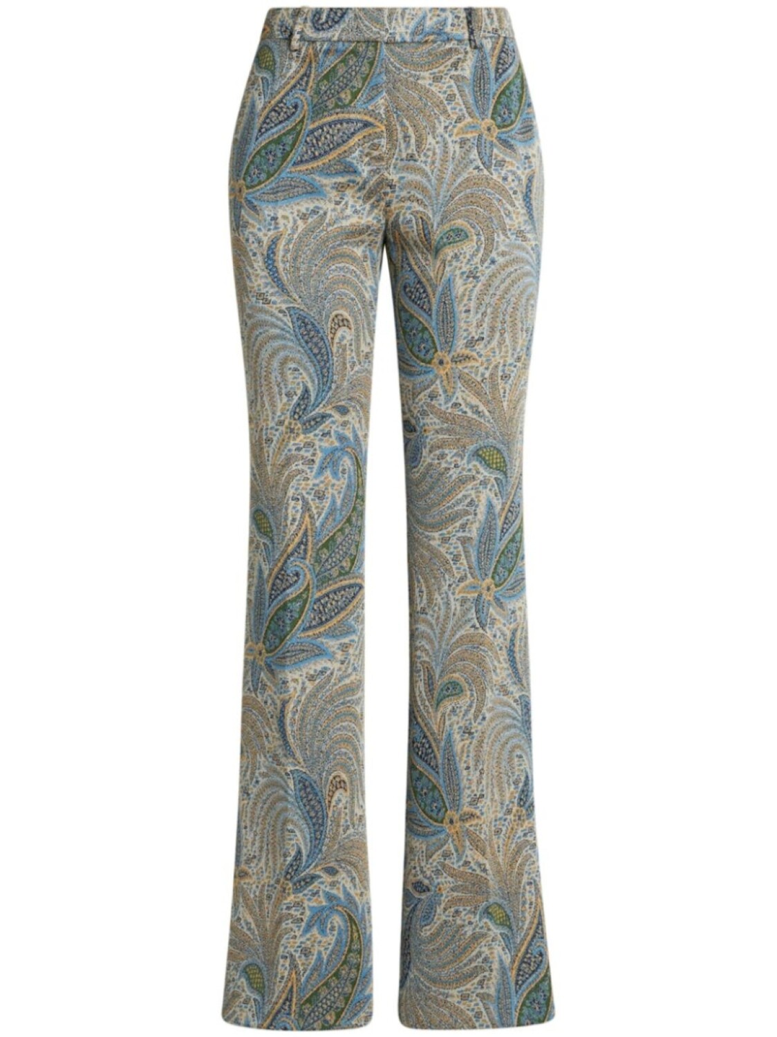 

Брюки ETRO с узором пейсли и жаккардом, синий