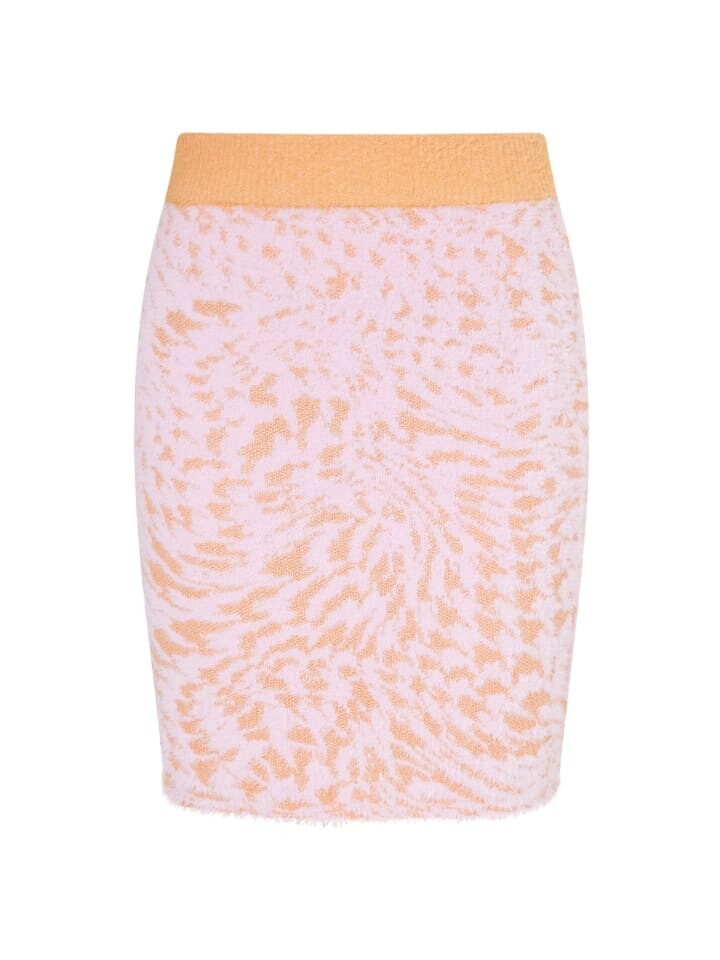 

Мини-юбка Swirly, цвет pink orange