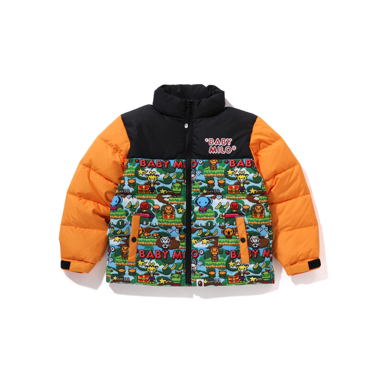 

Детский пуховик A BATHING APE, Black BKX