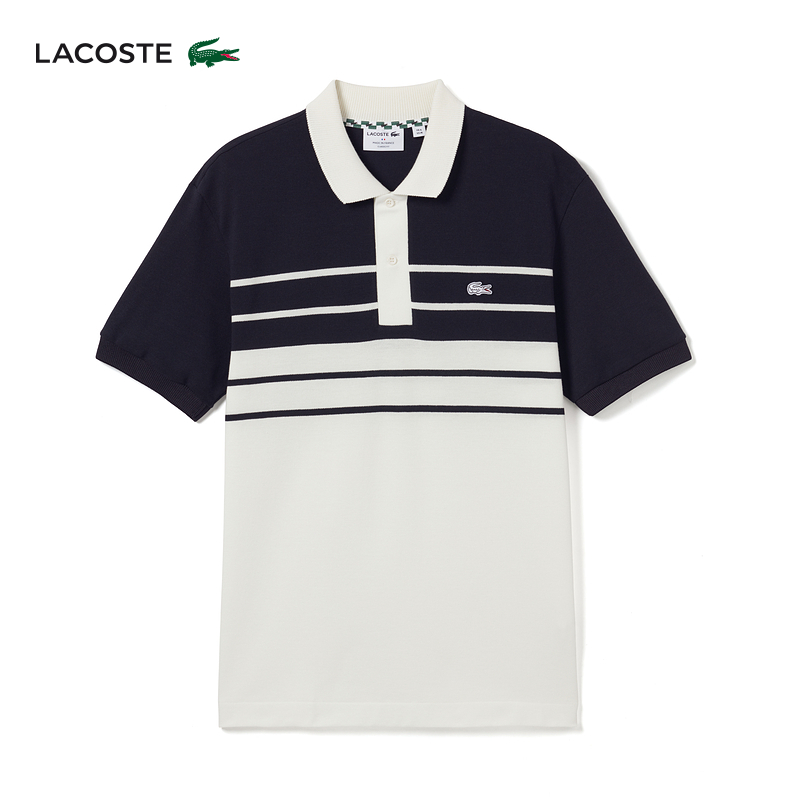 

Футболка классическая Lacoste мужская, синий / черный