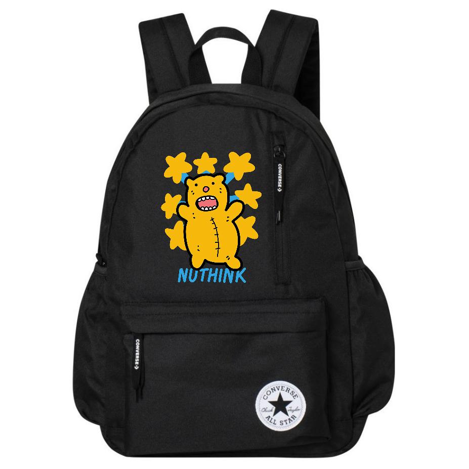

Converse Полиэстеровый рюкзак средний унисекс черный, Stars Bear Print