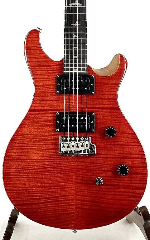 

Электрогитара Paul Reed Smith SE CE 24 Blood Orange Carved Maple Top Serial #: CTIF063409