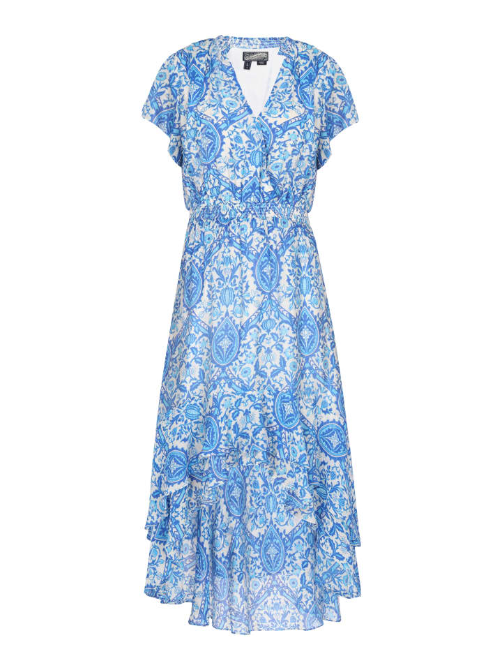 

DreiMaster Женское платье бирюзового цвета