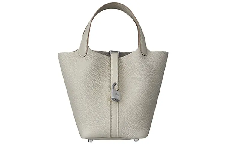 

HERMES Сумка Пикотин Лок из кожи Клеменс Бык