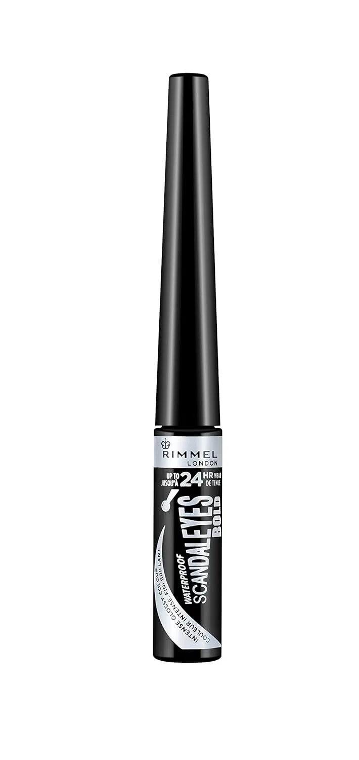 Черная подводка для глаз «Scandaleyes Bold Eyeliner» от Rimmel London Rimmel