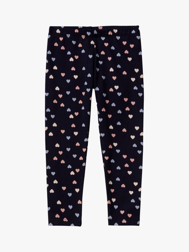 

Детские леггинсы с сердечками из хлопковой смеси Benetton