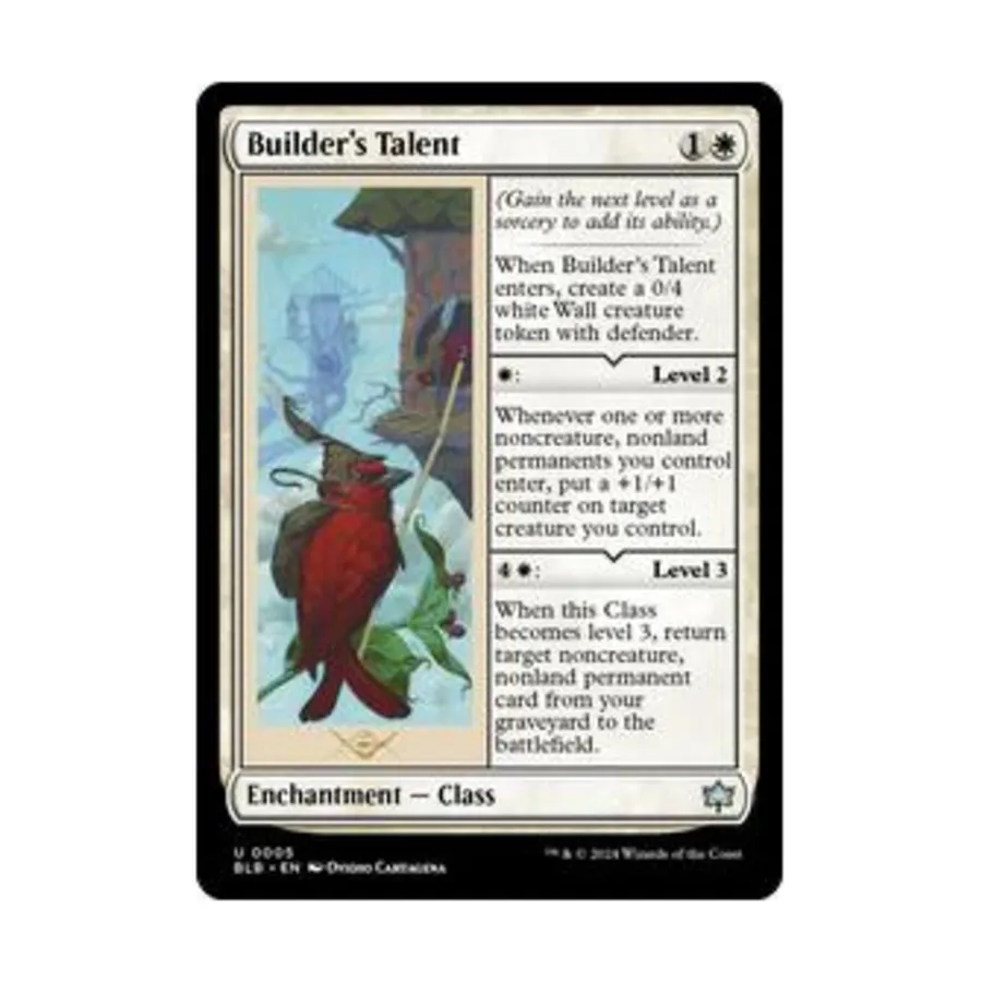 

CCG Талант строителя (U), MTG - Bloomburrow