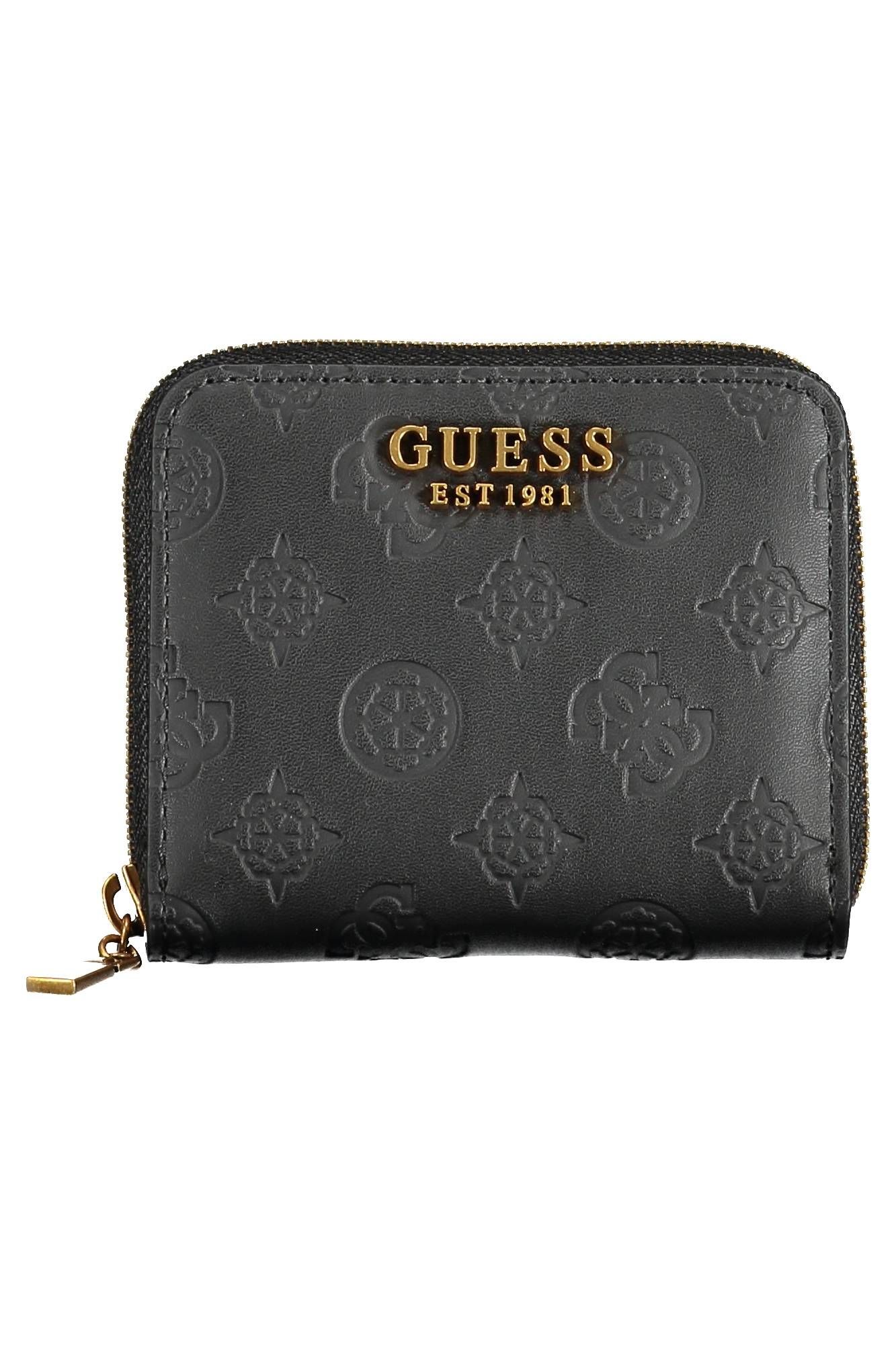 

Черный женский кошелек из полиуретана Guess Shoes