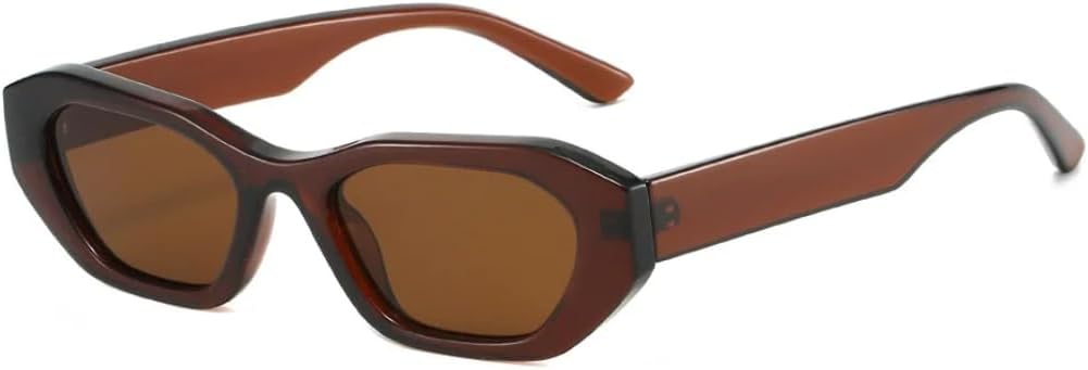 

Роскошные ретро-солнцезащитные очки с леопардовым принтом для женщин, желейного цвета, модные и стильные, для мужчин, с защитой от УФ-излучения UV400 SZVVBKK, Dark Brown