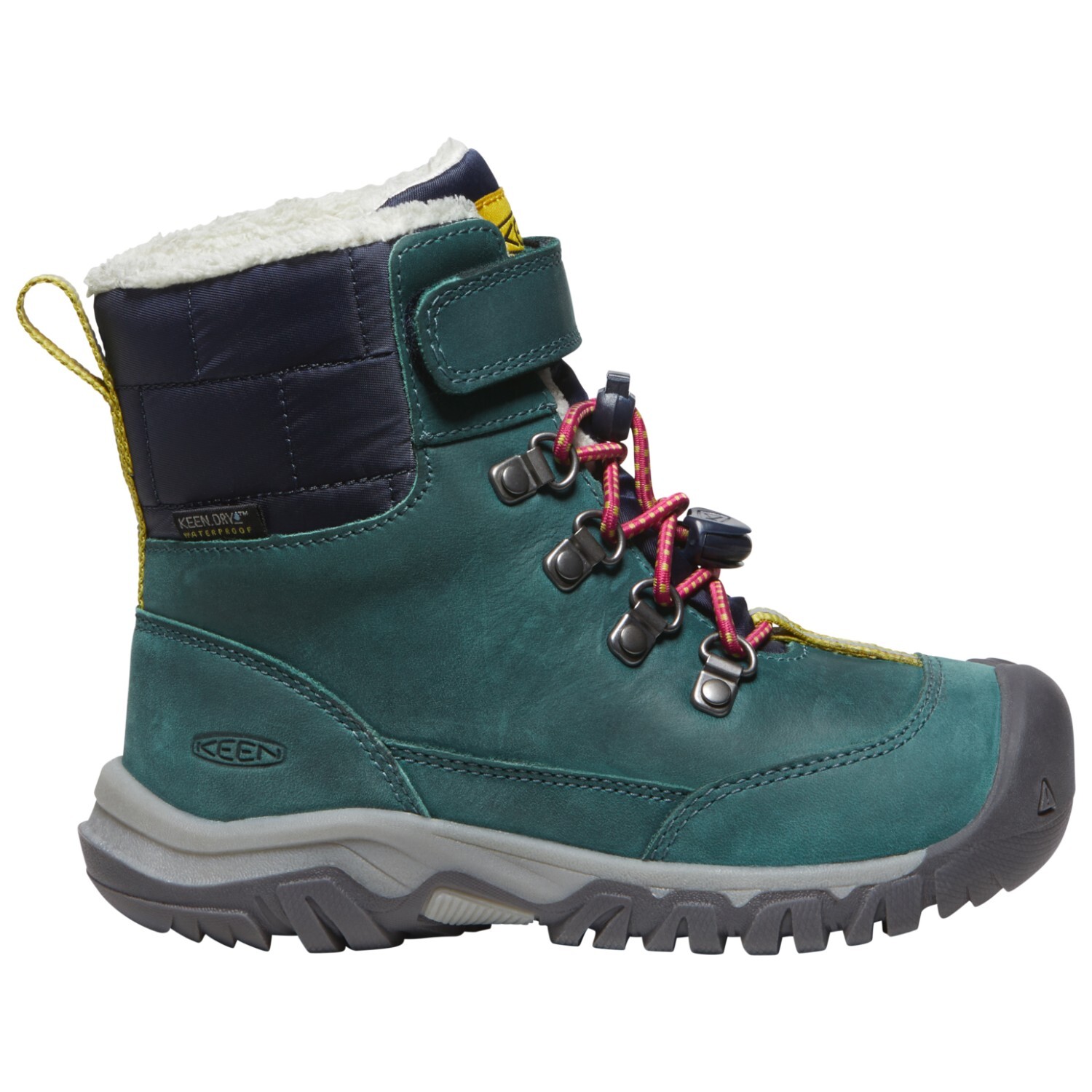 

Зимние ботинки Keen Kid's Kanibou WP, цвет Deep Lagoon/Jazzy