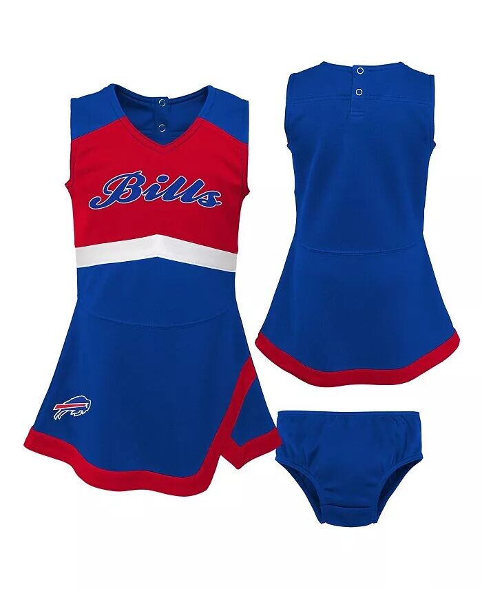 

Платье для девочек-малышей Royal Buffalo Bills Cheer Captain с шароварами Outerstuff
