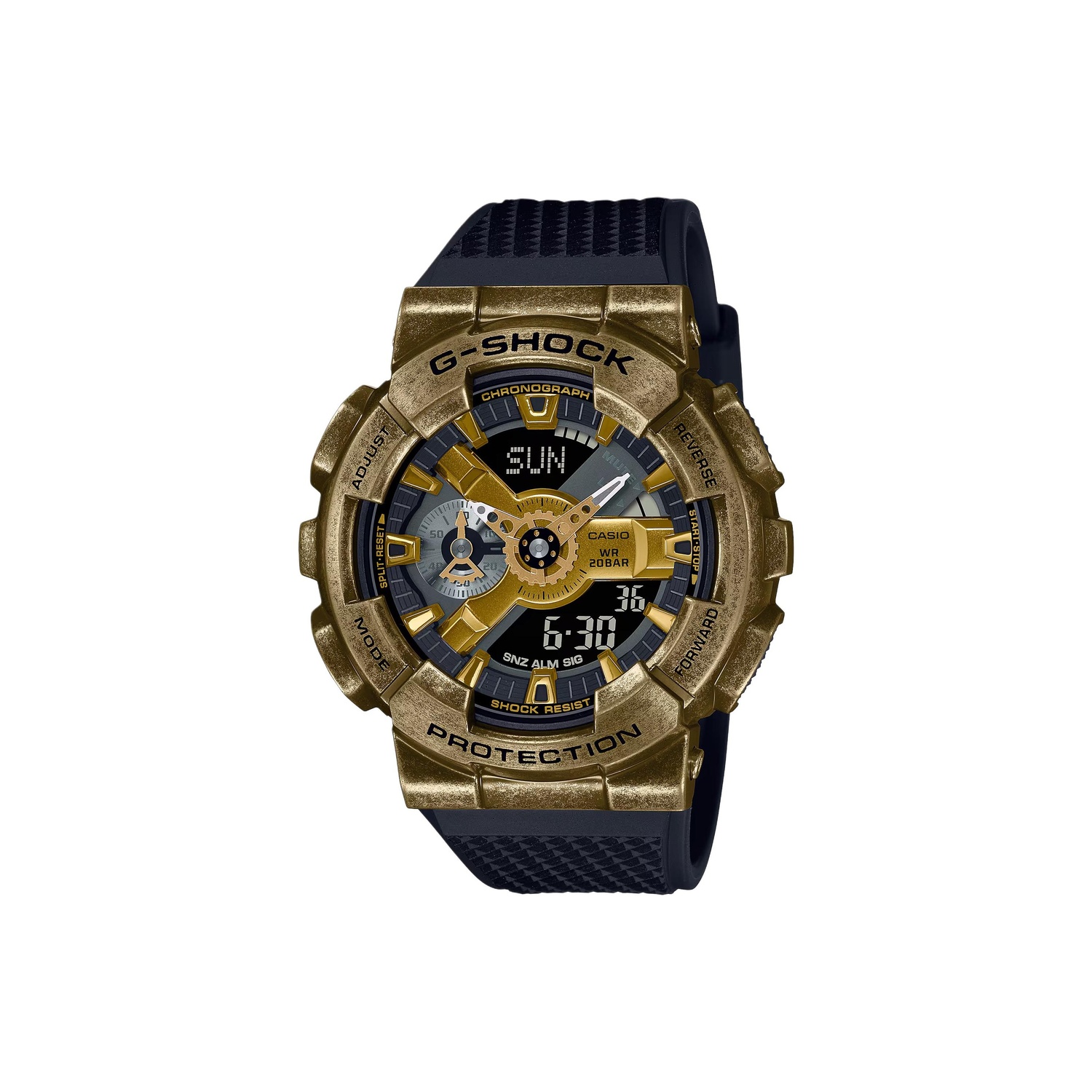 

CASIO Часы G Steel GM 110VG 1A9, Gold Dial