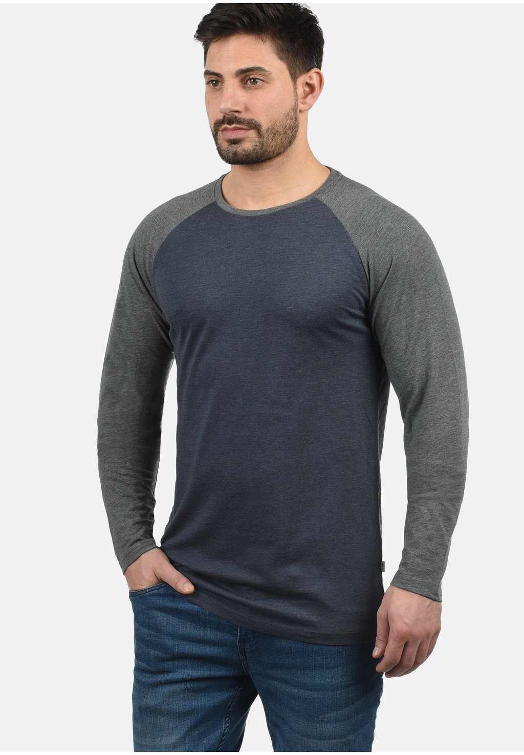 

Футболка с длинным рукавом Sdbastien Solid, цвет blue gr m