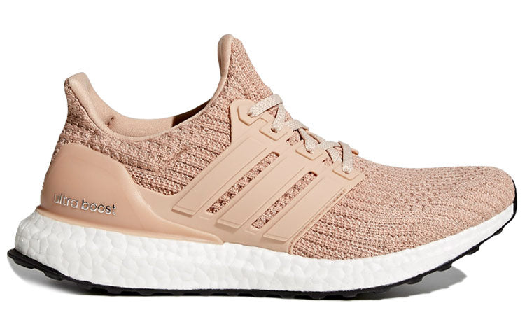 Беговые кроссовки (WMNS) adidas UltraBoost 4.0 'Ash Pearl', желто-коричневый — фото 2