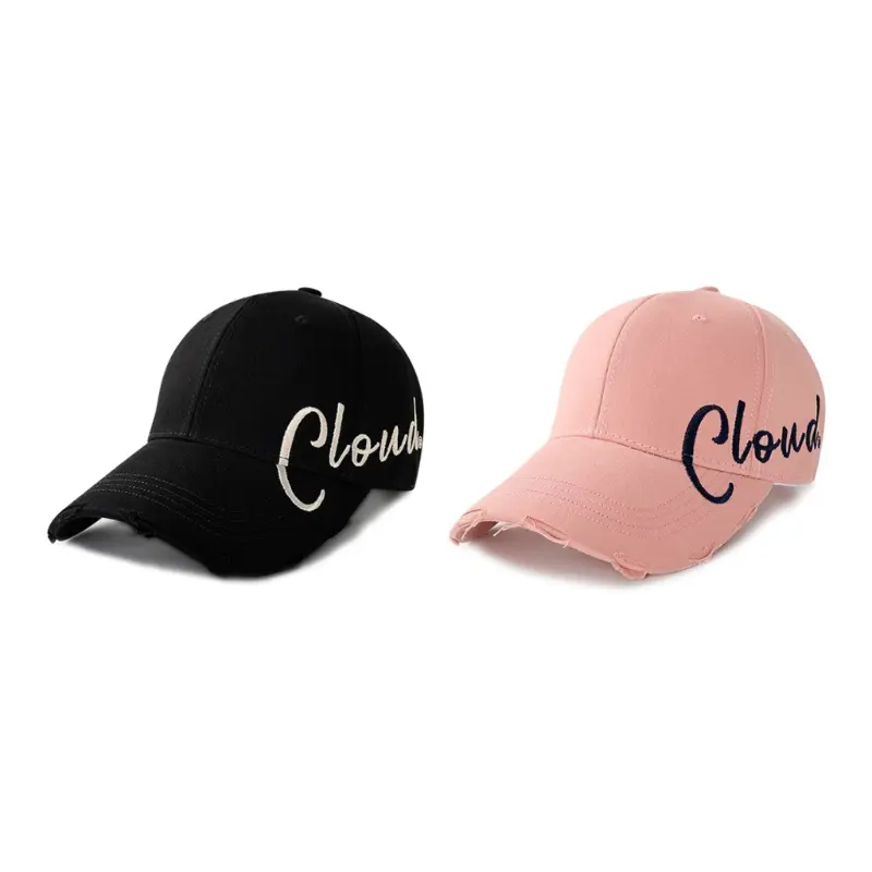 

CMFY Хлопковая бейсболка унисекс, Black+Pink