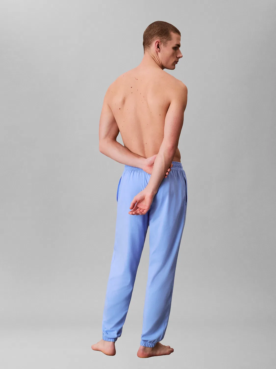 Брюки Calvin Klein Regular, светло-голубые — фото 4