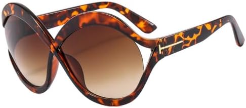 

Новые солнцезащитные очки в круглой оправе большого размера для женщин, модные солнцезащитные очки для активного отдыха и путешествий, защита от ультрафиолета UV400 (2026 год) generic, A4