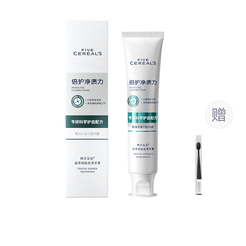 

Korean grain Зубная паста для отбеливания зубов морской солью, удаления пятен, освежения дыхания и чистки зубов 150g