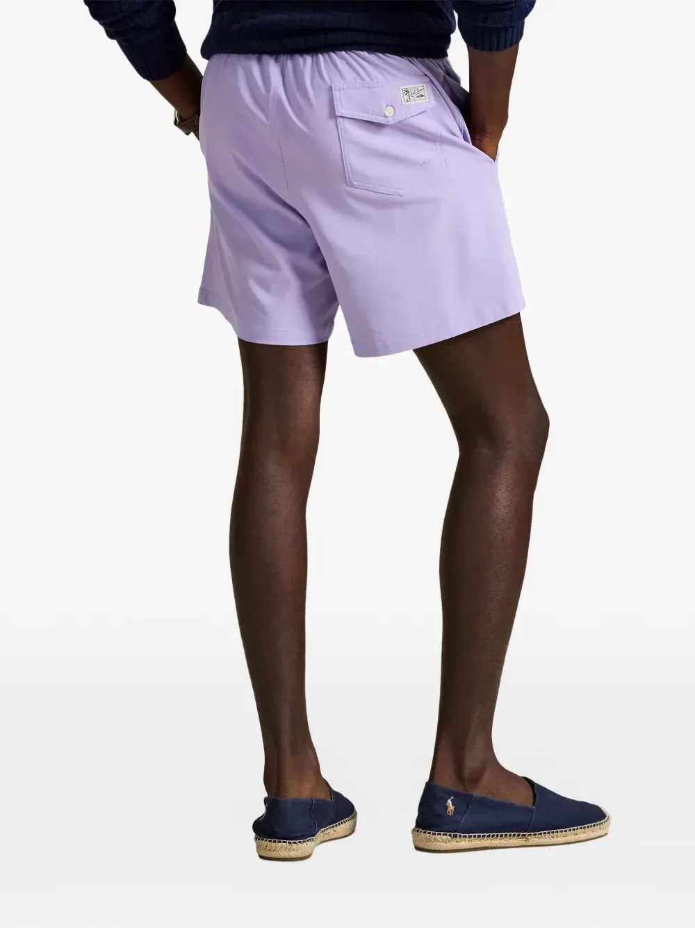 Плавки-шорты с кулиской Polo Ralph Lauren, фиолетовый — фото 4