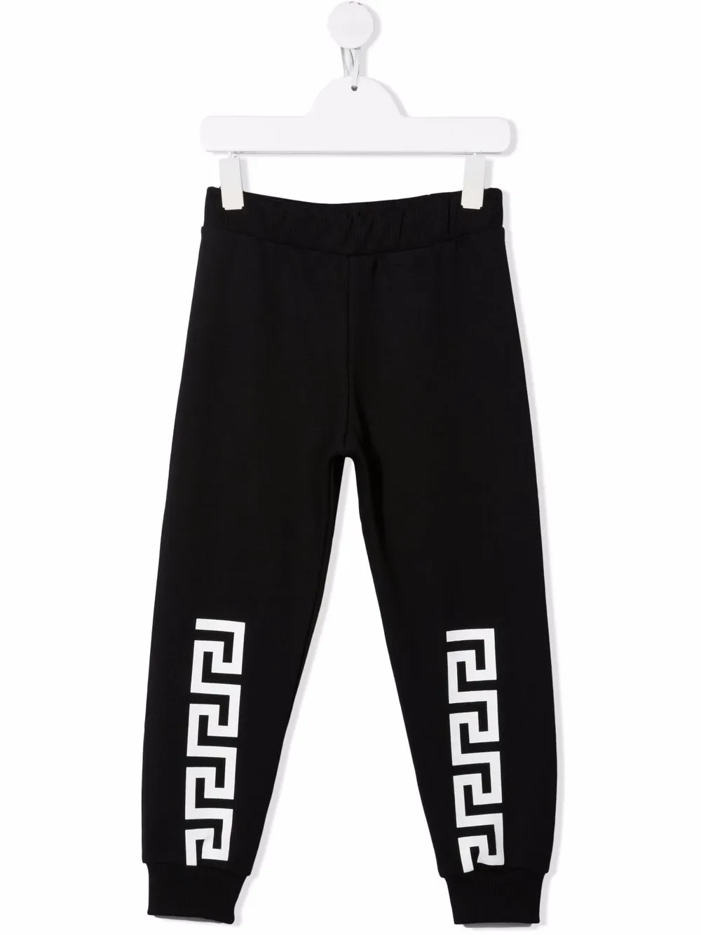 

Спортивные брюки с логотипом Versace Kids, черный