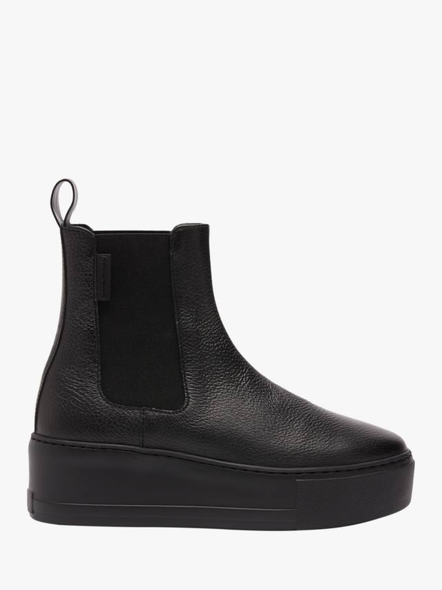 Кожаные челси-ботинки Park Way на платформе Russell & Bromley, Black