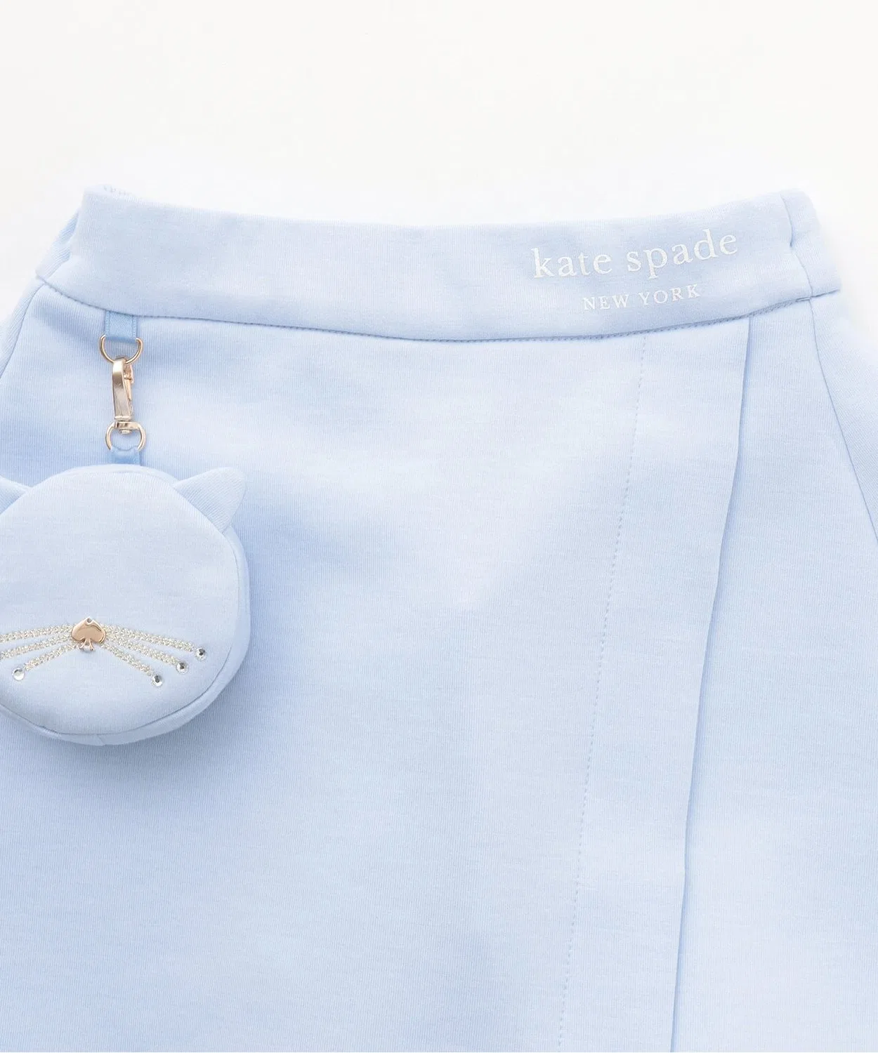 Детская юбка-брюки kate spade new york kids с поясом-кулиской и котом-кошельком — фото 3