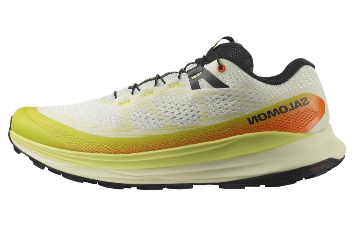 

Кроссовки SALOMON Ultra Glide 2 'Vanilla Ice Sulphur Spring', белый/желтый