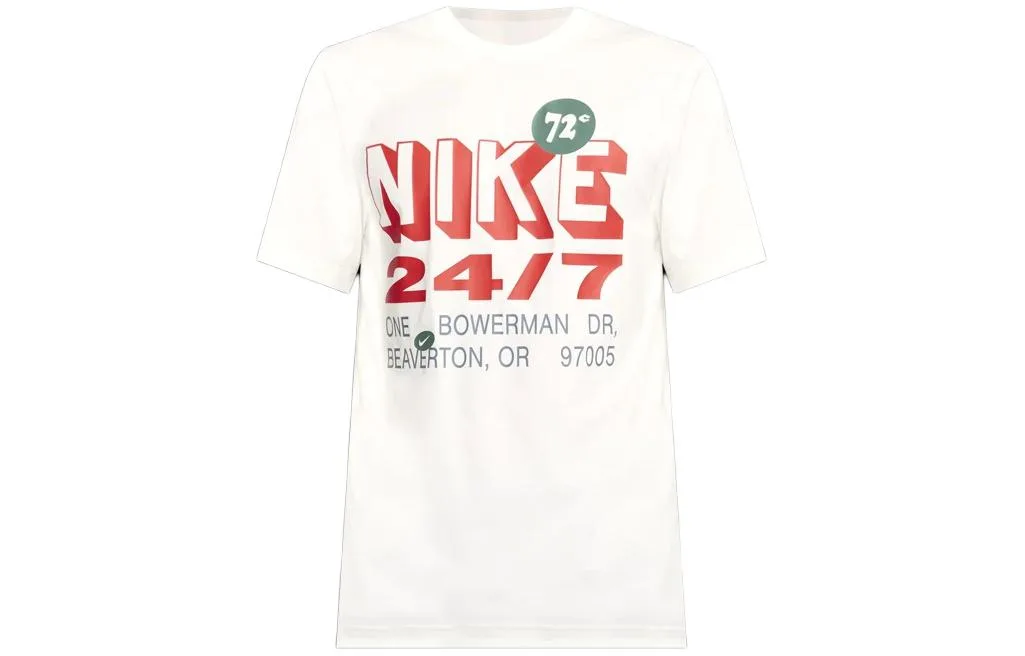 Nike Футболка мужская Canvas с круглым вырезом, умеренно прямой крой