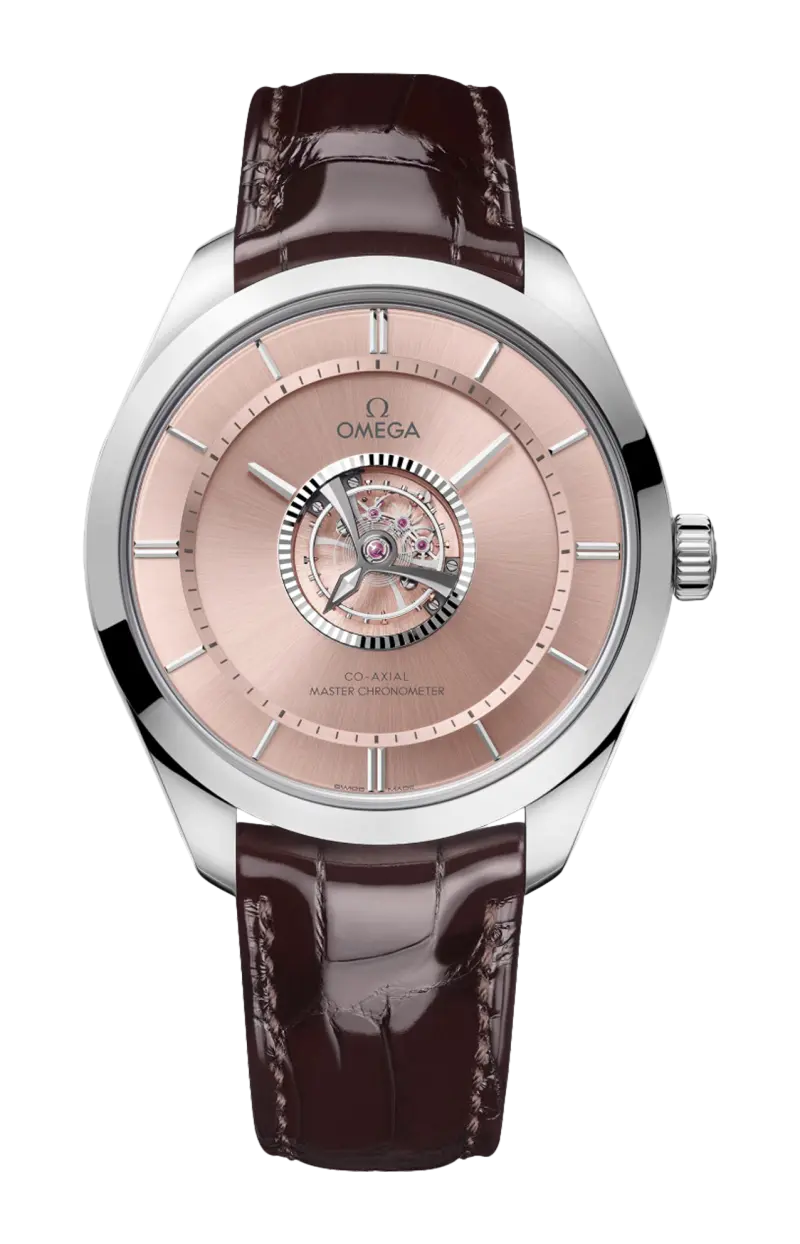 

Де виль турбийон 43 мм, золото canopus gold на коже - лимитированная серия - 529.53.43.22.99.001 OMEGA