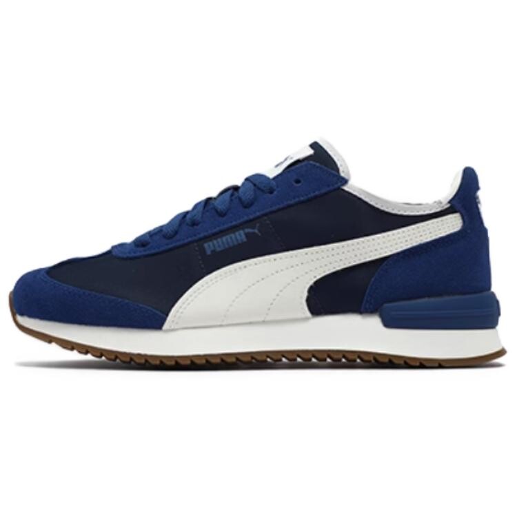 

Кроссовки Puma R78 Lifestyle Shoes Unisex Low-top Navy/off-white, синий