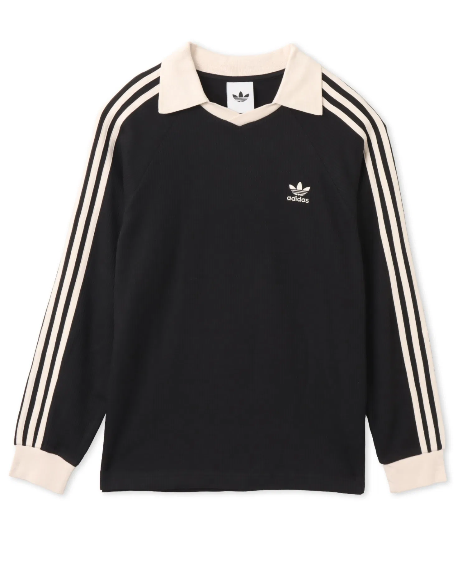 Поло с длинным рукавом и вафельной текстурой от Adidas / Adidas Waffle Long Sleeve Polo [SP] — фото 4