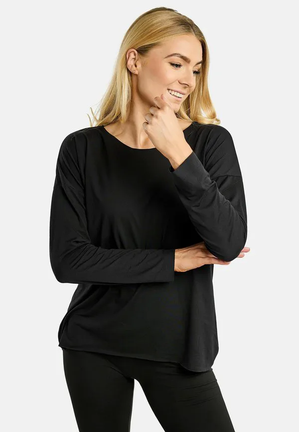 

Футболка с длинными рукавами almalstop Liberté Essentiel, Black, Черный, Футболка с длинными рукавами almalstop Liberté Essentiel, Black