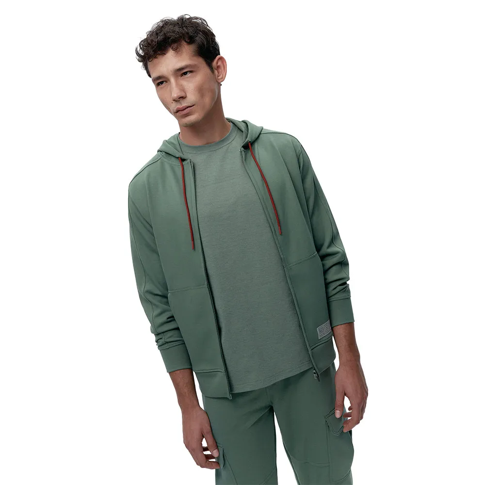 

Толстовка Born Living Yoga Biafra full zip, зеленый